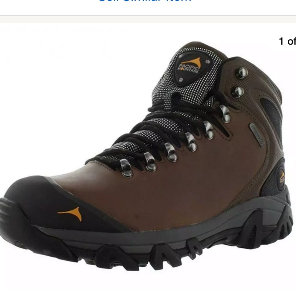 Pacific Mountain Elbert Mid Hiking Men's Shoes 7.5
